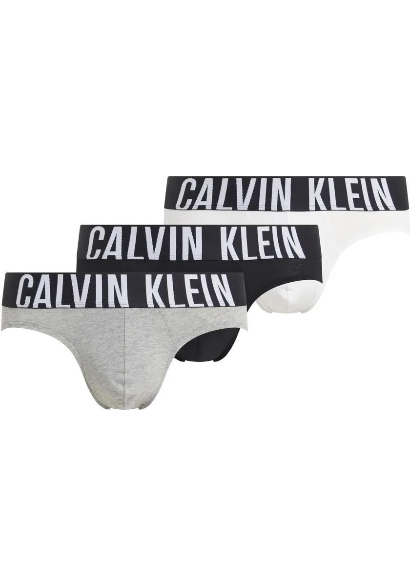 

Calvin Klein Underwear Hipster "HIP BRIEF 3PK" (в упаковке 3 шт.), с эластичным поясом с логотипом, белый