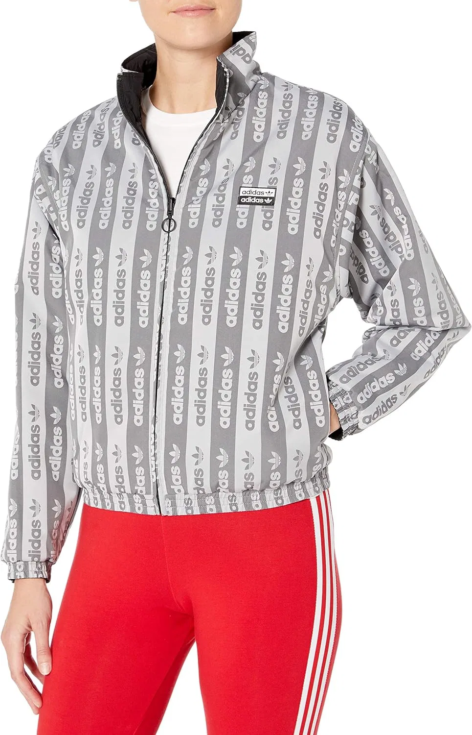 Куртка женская adidas Originals Black/Crystal White/White — фото 3