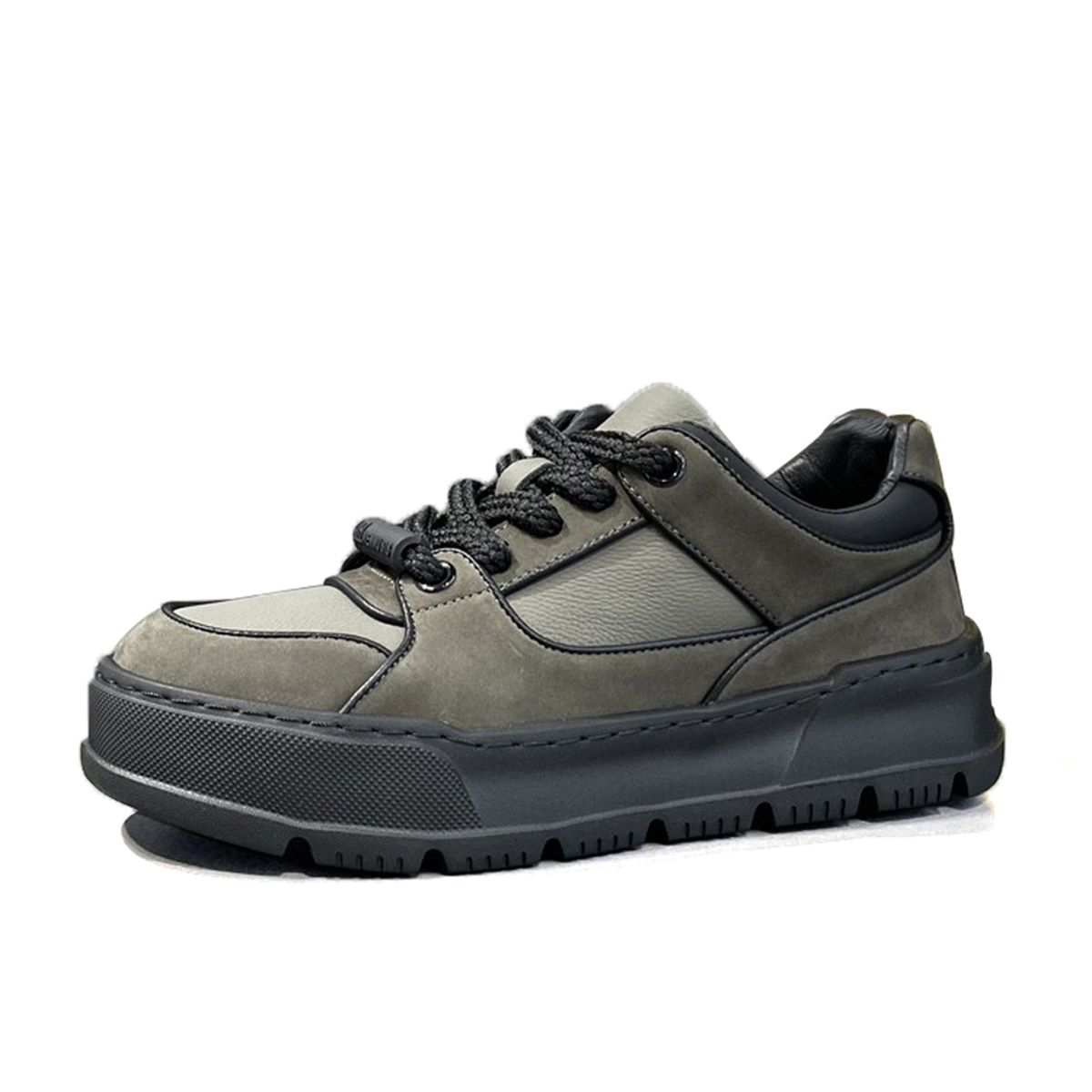 

Millies Мужские скейтерские кеды MILLIE'S с низким верхом устойчивые к истиранию темно-серые, цвет Dark Gray