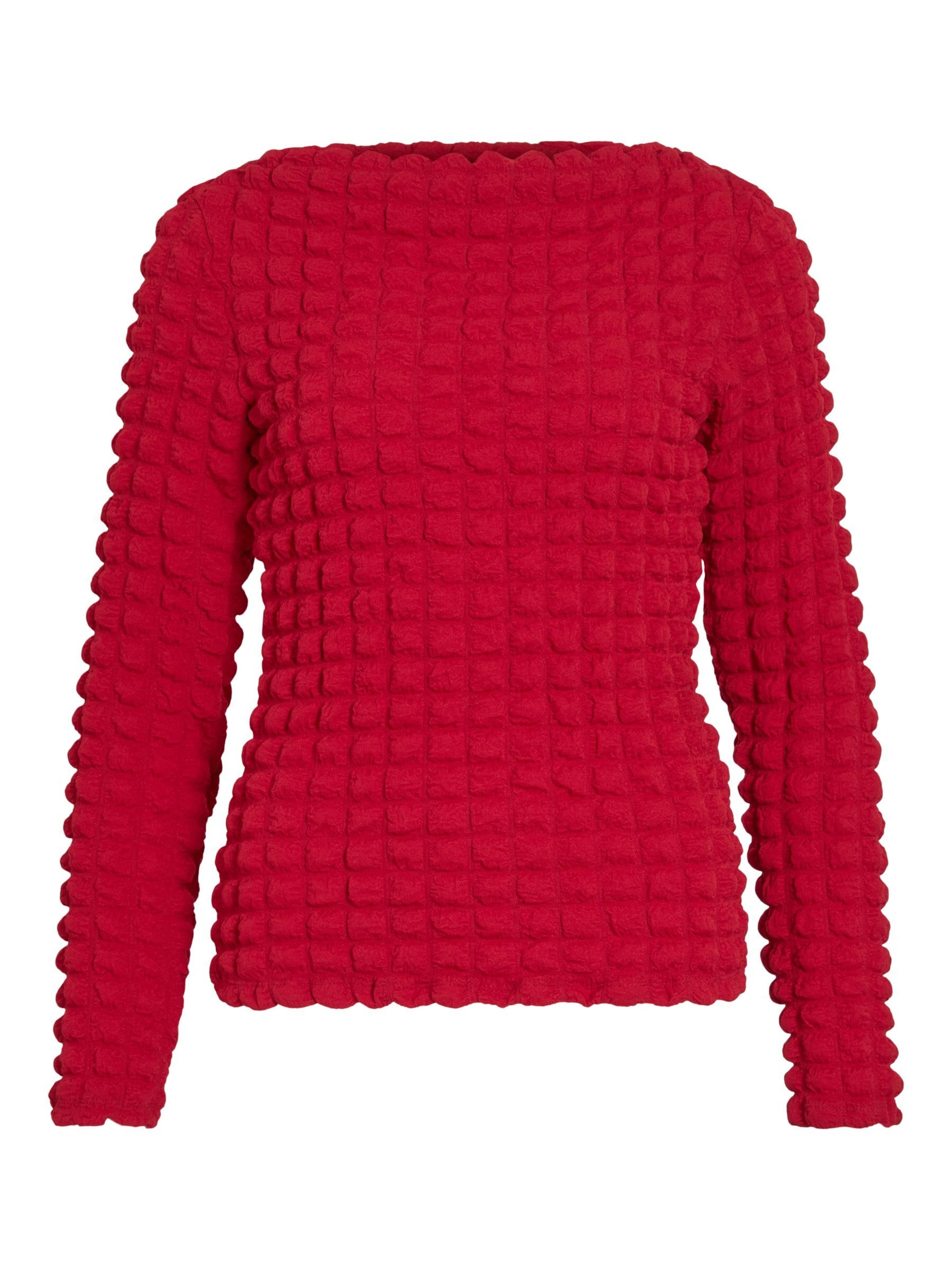 

VILA Свитер 'VIFORCEA' в цвете Blood Red