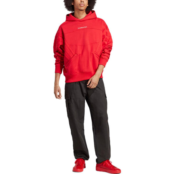 Толстовка adidas Originals San Diego Hoodie 'Red', алый — фото 2