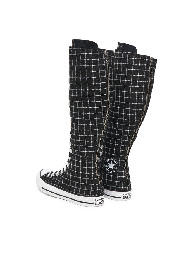Тканевые кеды Chuck Taylor All Star XXHi Plaid A13019C Converse, черный — фото 3