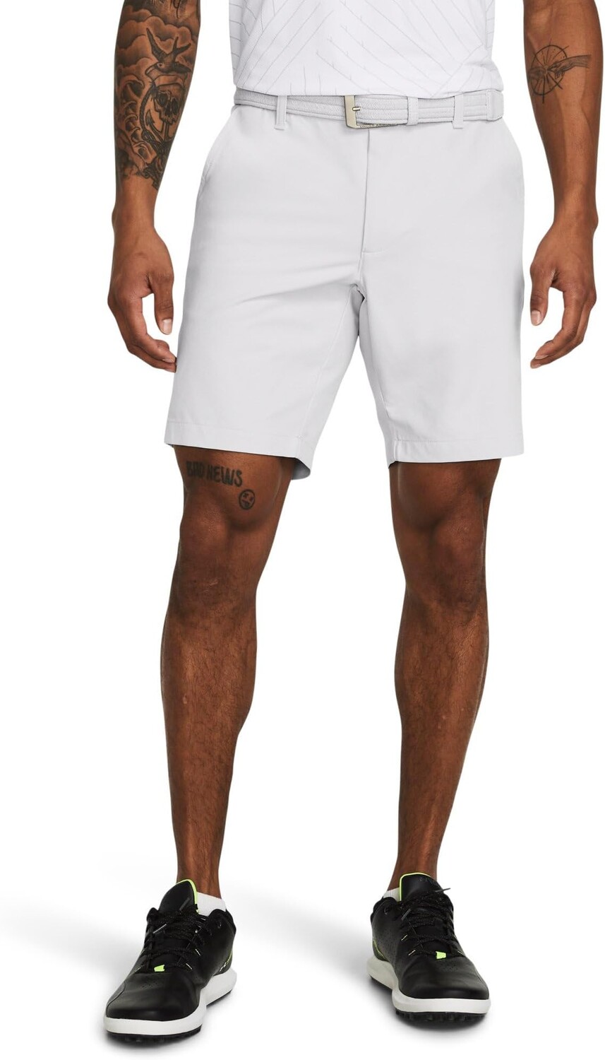 

Шорты Under Armour Golf Drive Tapered Shorts, цвет Halo Gray/Halo Gray