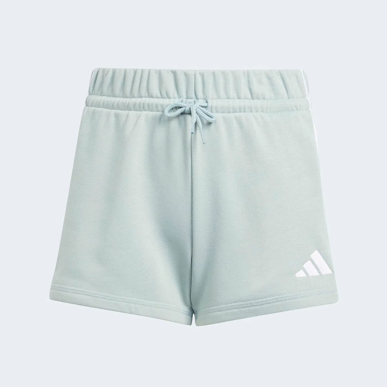 Спортивные шорты свободного кроя Adidas Sportswear серого цвета — фото 2