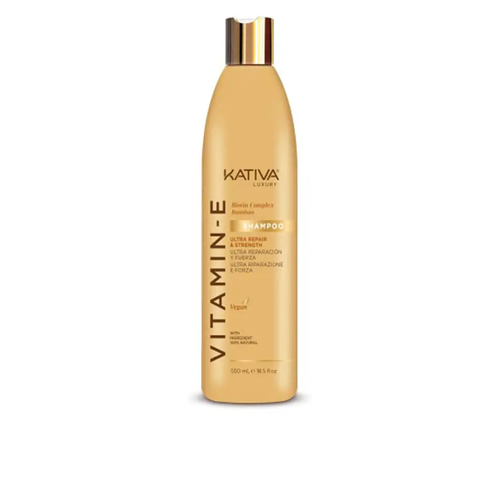 

Шампунь Vitamina e biotina & bamboo shampoo Kativa, 550 мл.