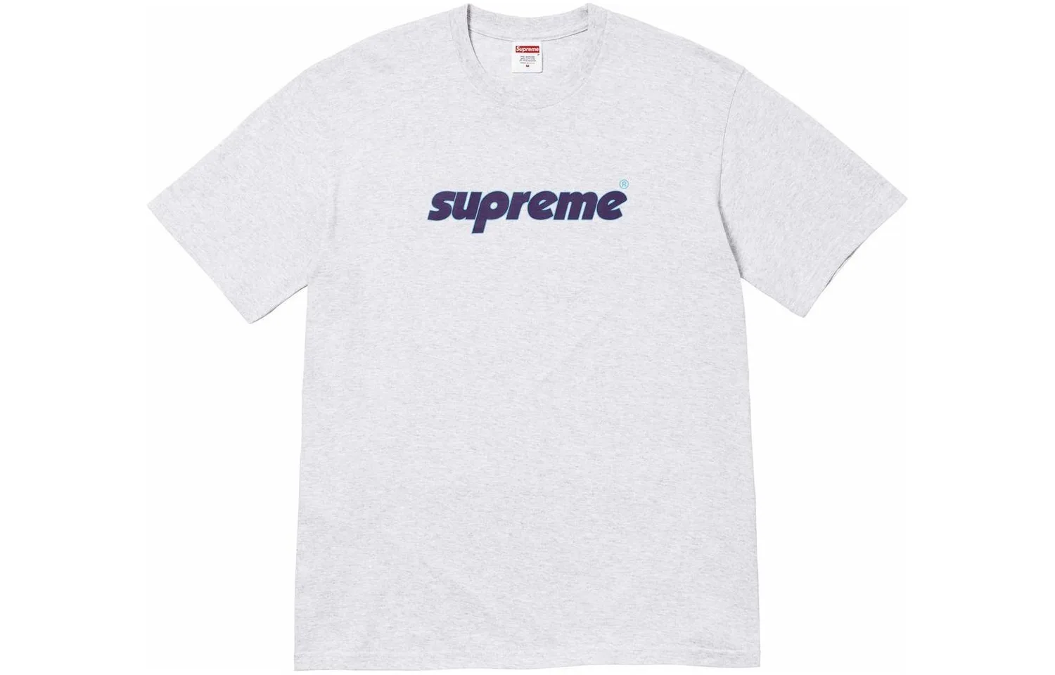 Pinline Cotton T-shirt Supreme, серый белый/ash grey