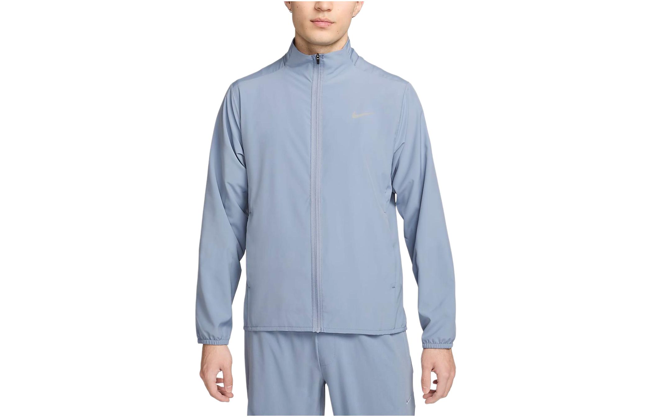 

Куртка Dri-FIT мужская серо-голубая Nike, Синий, Куртка Dri-FIT мужская серо-голубая Nike