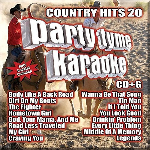

CD диск Party Tyme Karaoke: Country Hits 20 / Various: Party Tyme Karaoke: Country Hits 20