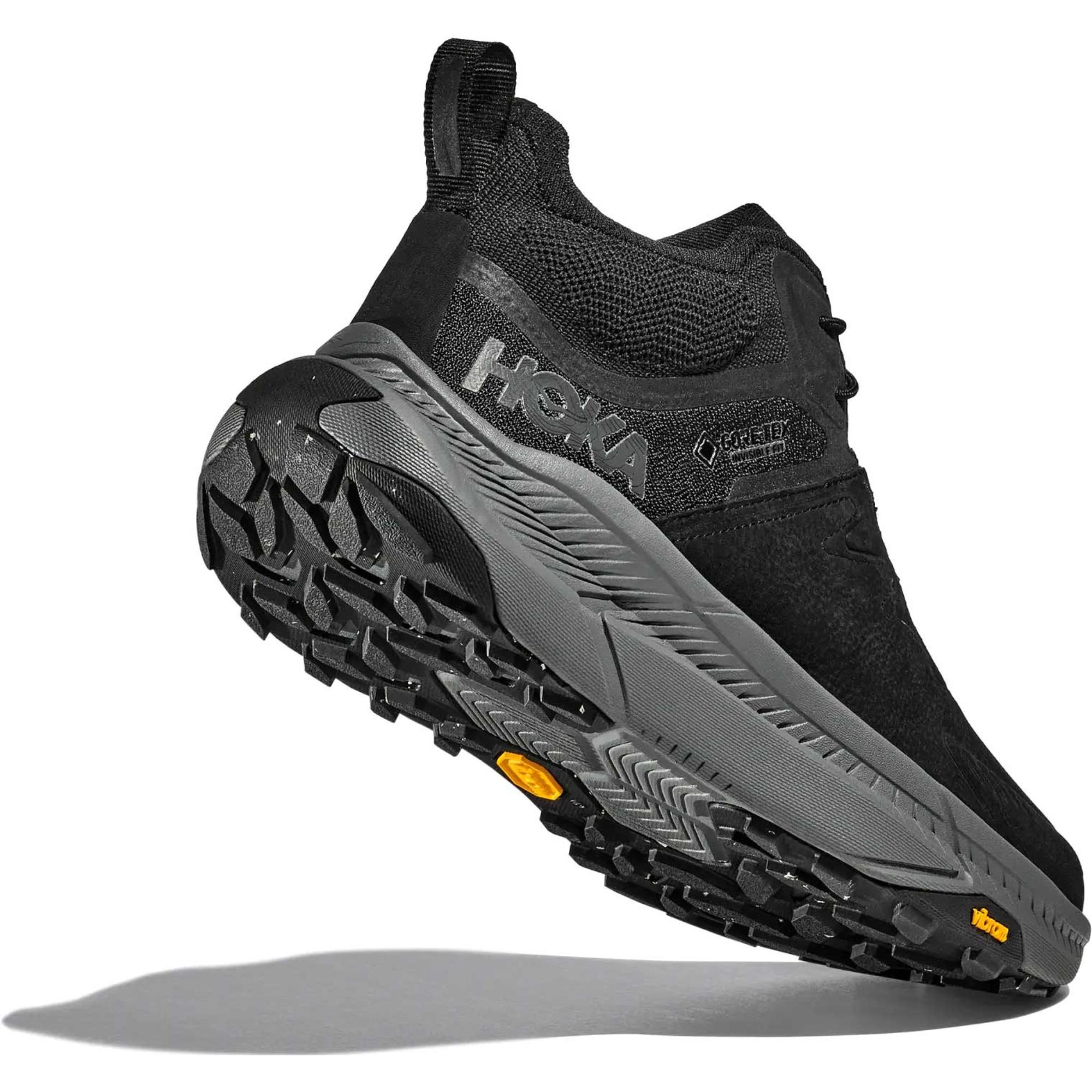 Мужские походные ботинки Transport Chukka GTX HOKA, Black/Black — фото 4