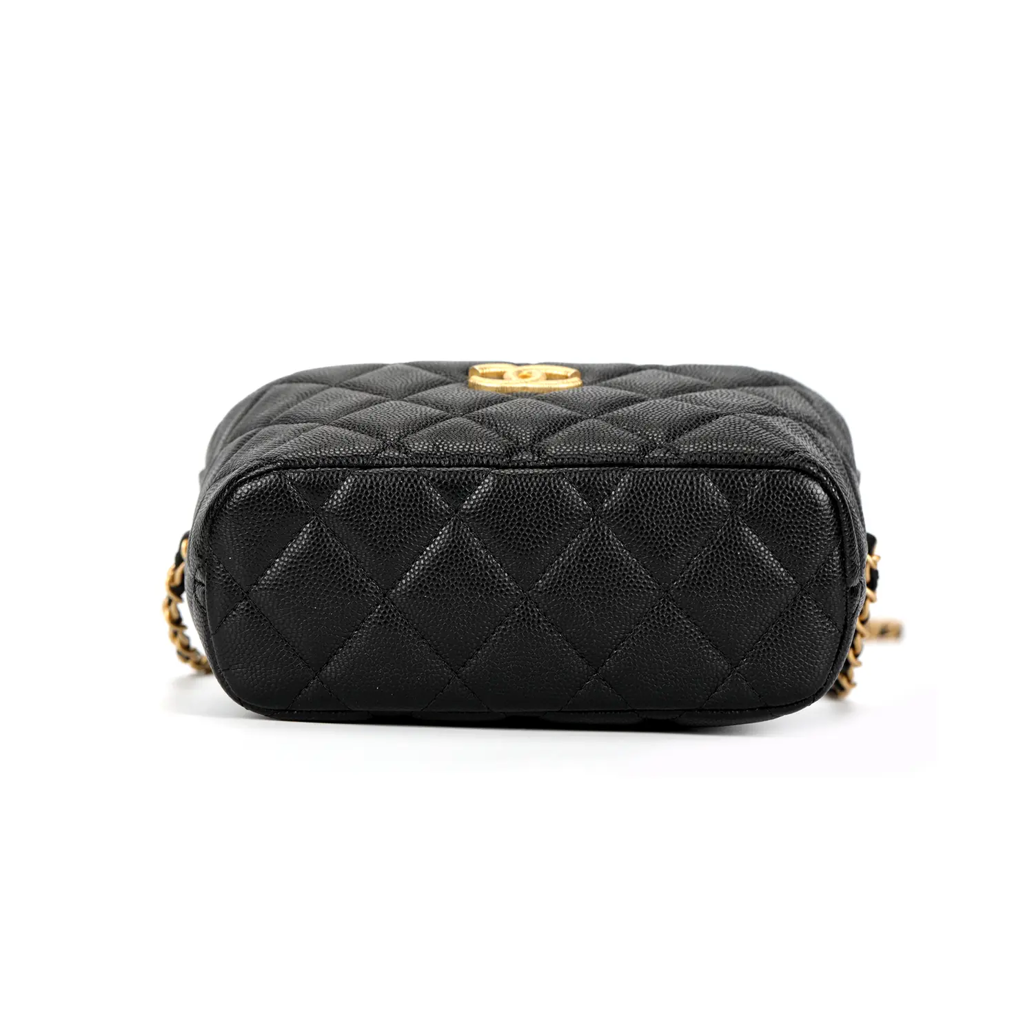 CHANEL Женская сумка из коровьей кожи черная — фото 4