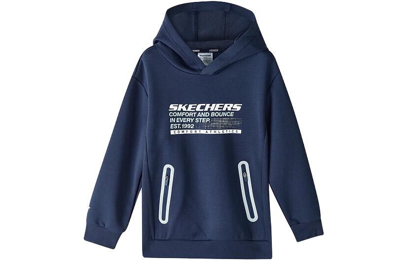 

Свитшот для младших школьников Skechers, Темно-королевский синий/0012
