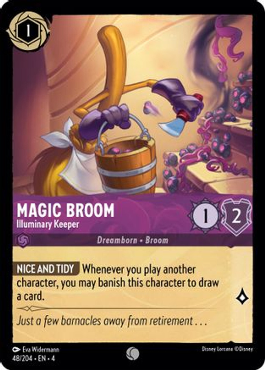 

Карточная игра Magic Broom - Illuminary Keeper (48/204) - Ursulas Return