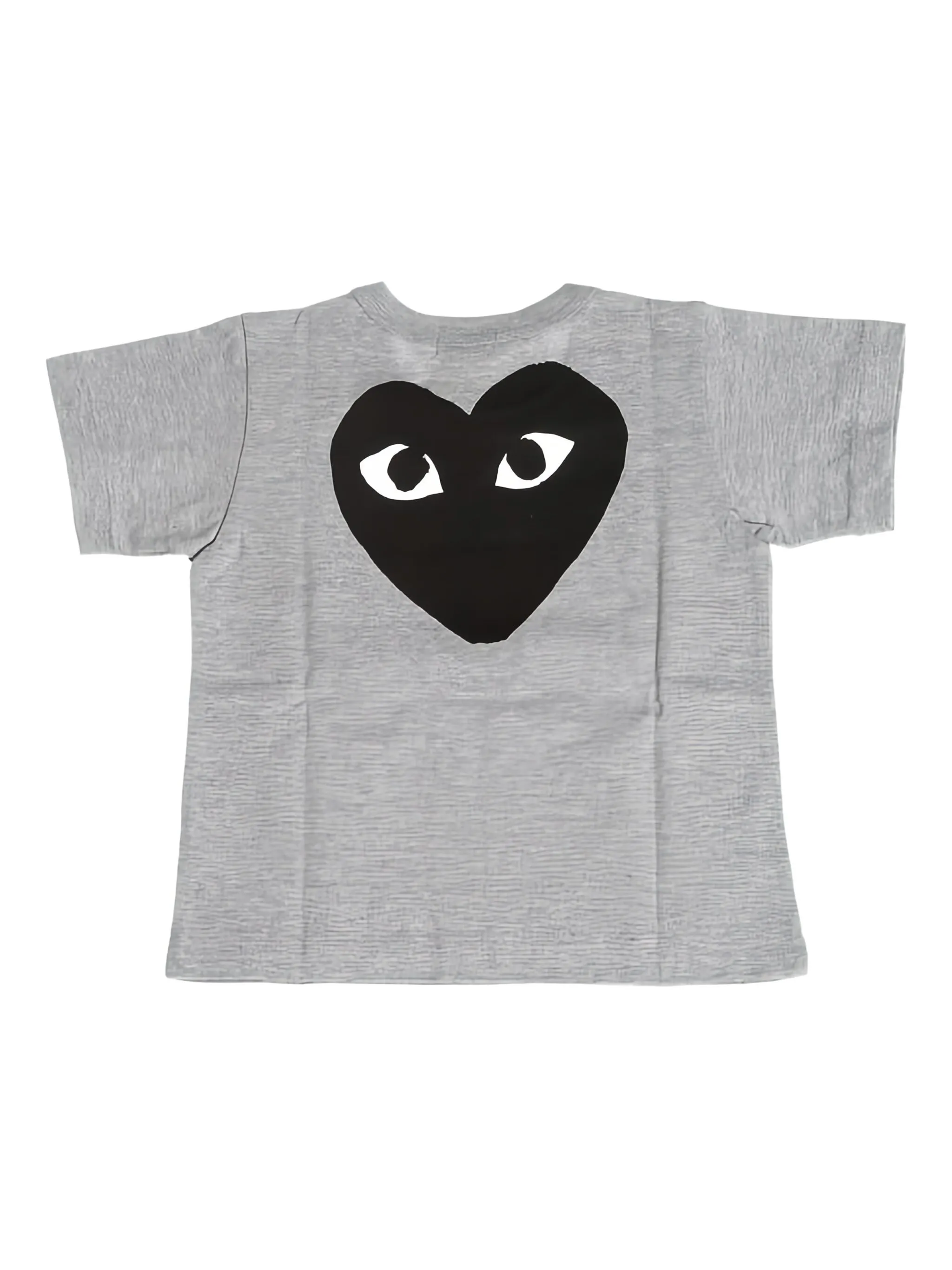Футболка с принтом Comme Des Garçons Play Kids, серый — фото 2