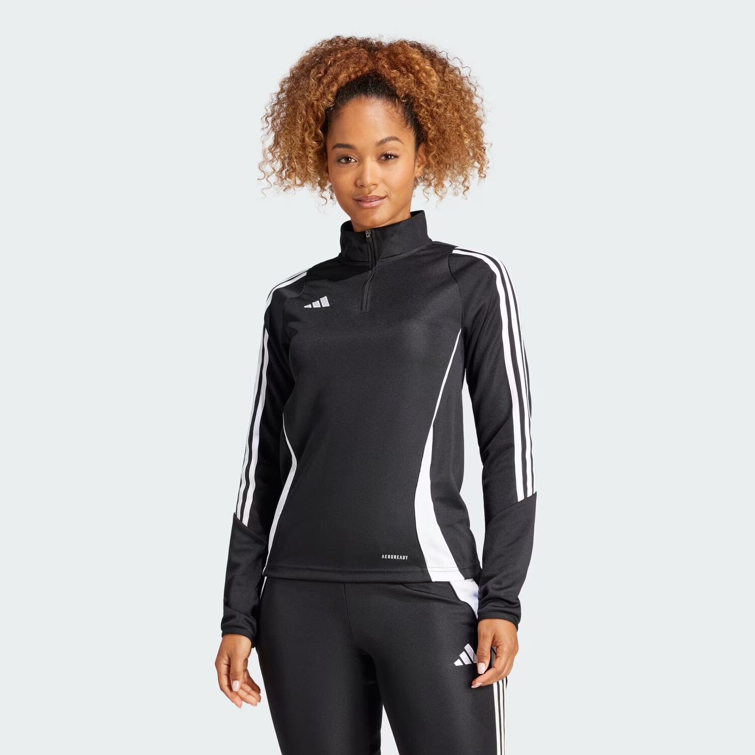 

Тренировочный топ Tiro 24 Adidas, цвет Black/White