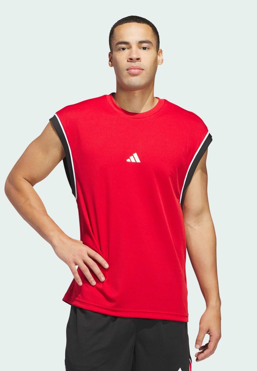 

Спортивная футболка BASKETBALL ALL-WORLD SLEEVELESS Adidas Performance, красный