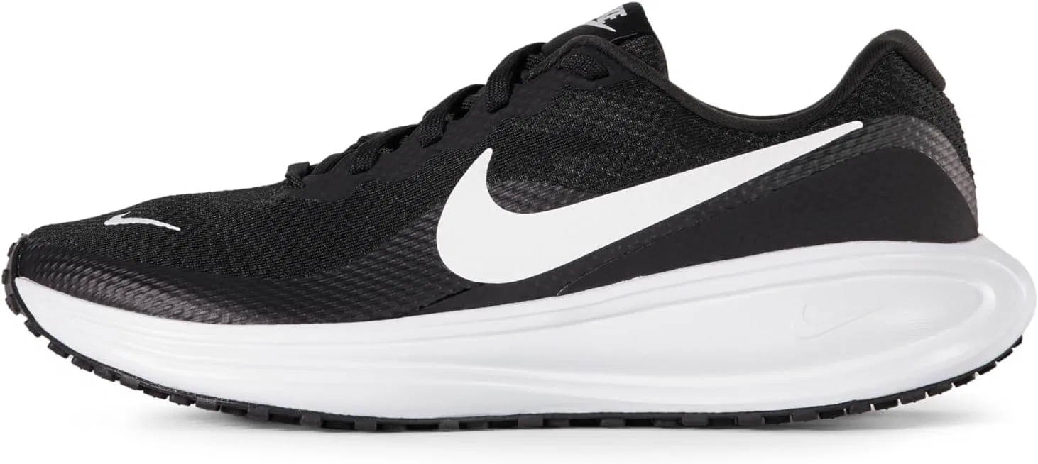 Женские беговые кроссовки NIKE Revolution 8 Road, Black White Iron Grey.