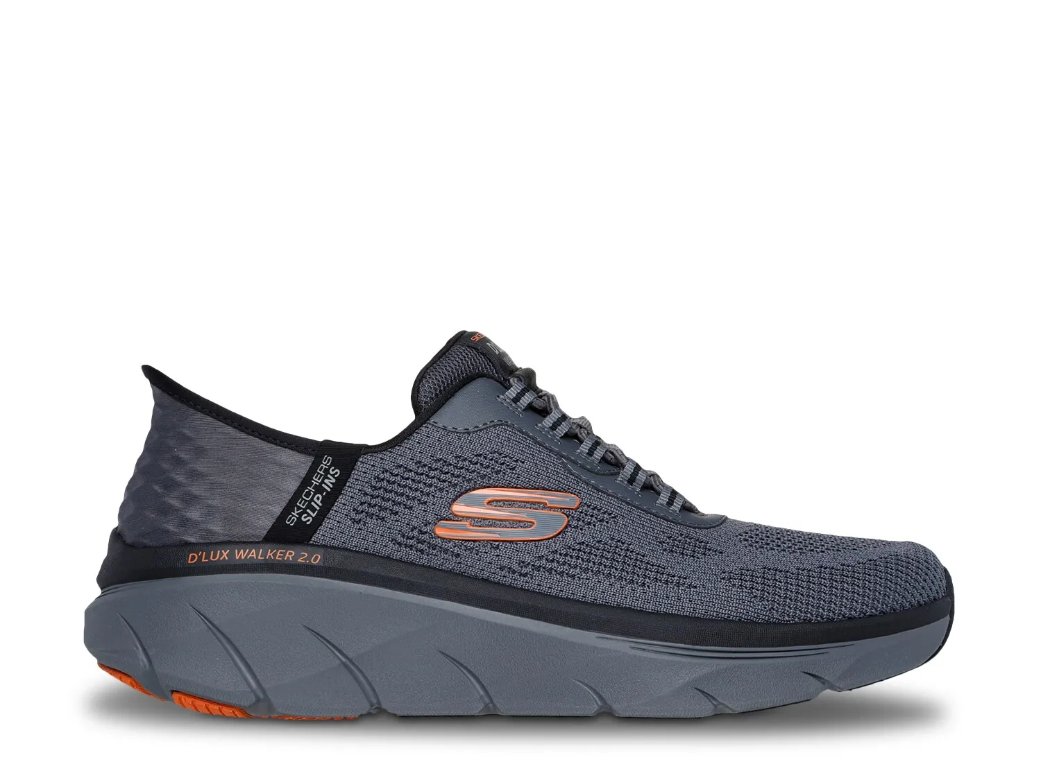 Кроссовки Hands Free Slip-ins Relaxed Fit D'Lux Walker 2.0 Rezinate Sneaker Skechers, синий — фото 3