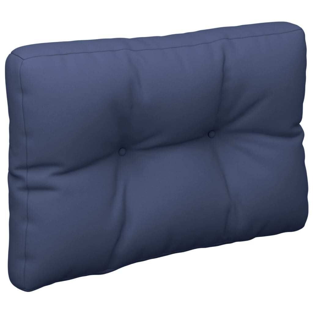 

Подушка поддон vidaXL темно-синий 50x40x12 см ткань