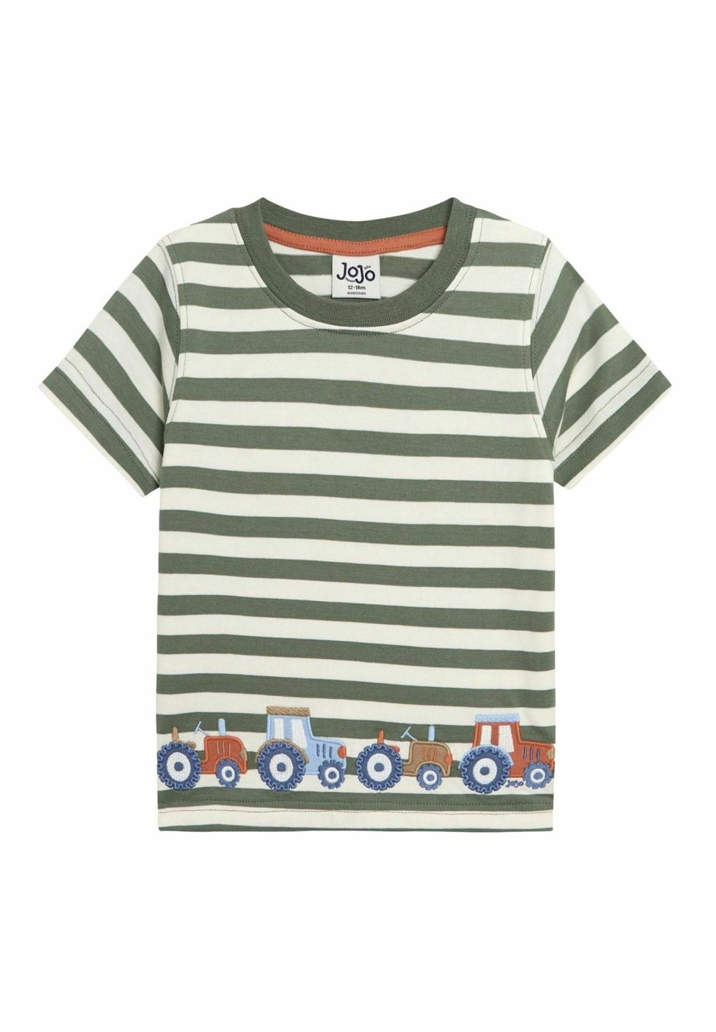 

Футболка с принтом REGULAR FIT - APPLIQUÉ BORDER JoJo Maman Bébé, зеленый
