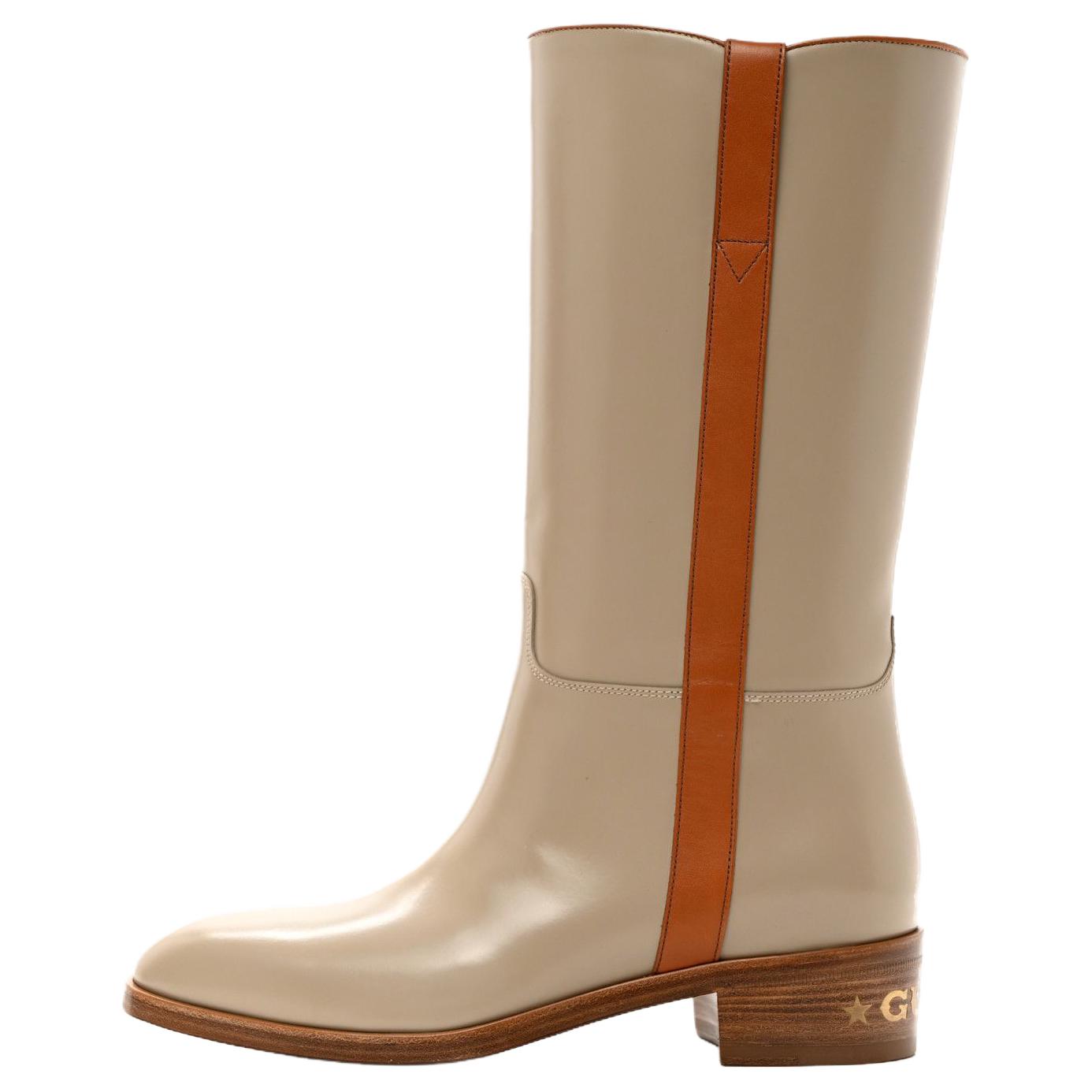 

GUCCI Ботильоны мужские бежевые