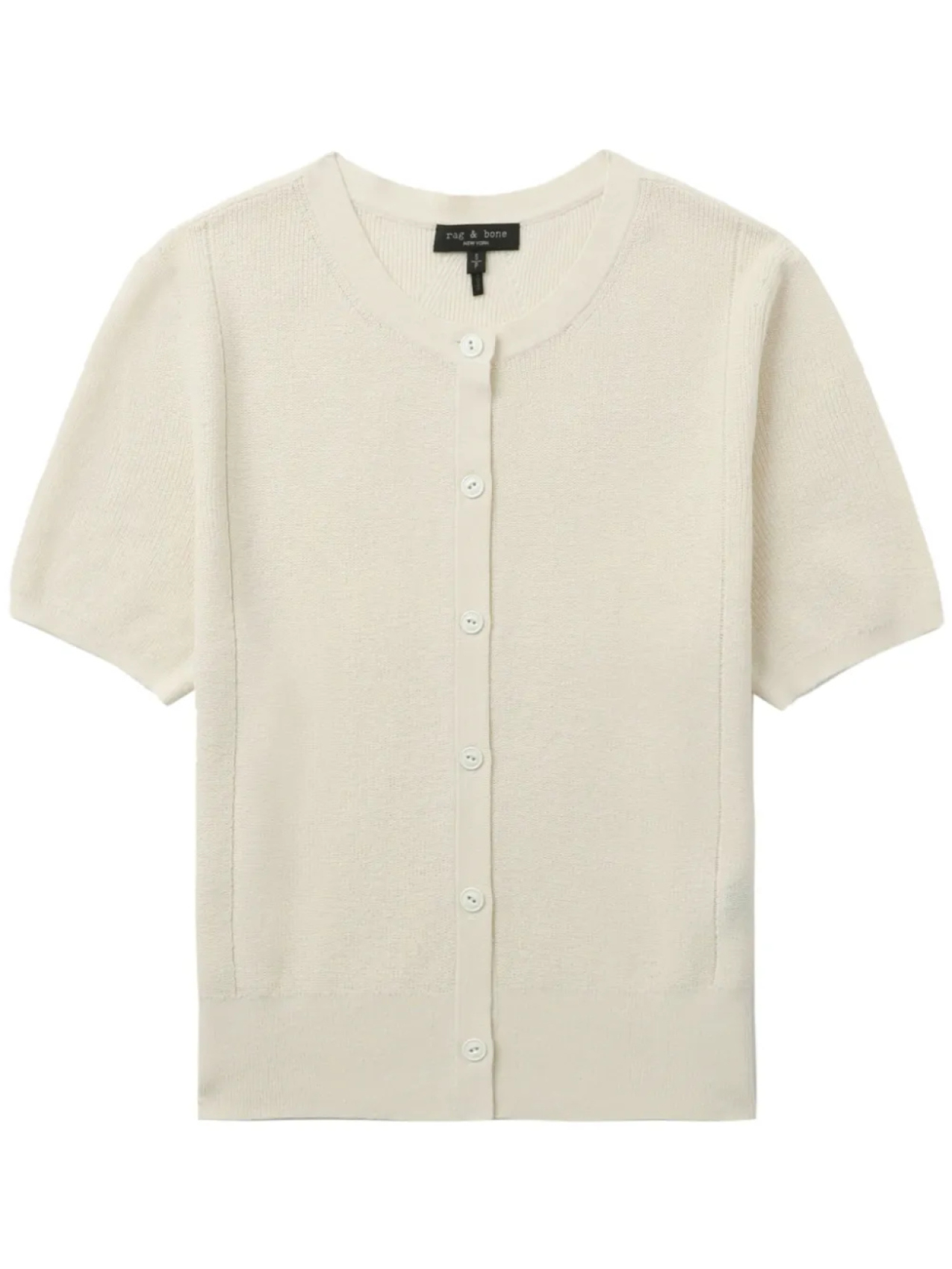 

Кардиган с короткими рукавами rag & bone, нейтральный