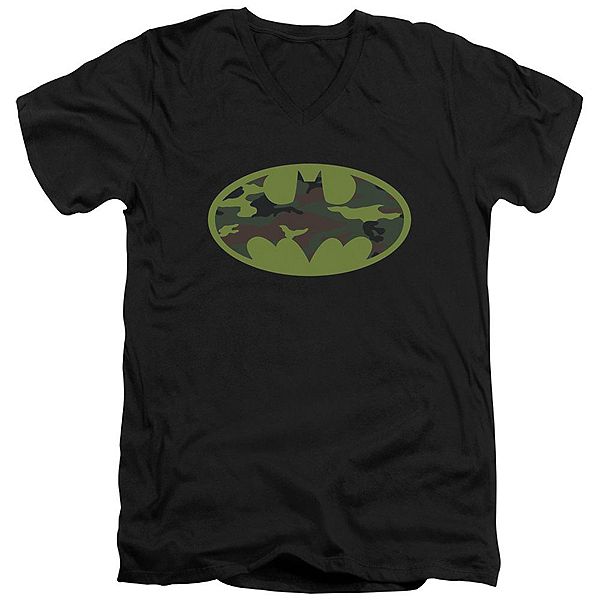 

Футболка с V-вырезом и логотипом Batman camo Licensed Character