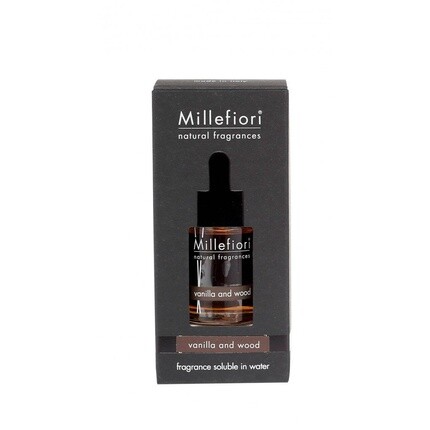 Millefiori Milano Natural Fragrance Vanilla & Wood Water-Soluble Scent 15ml — фото 3