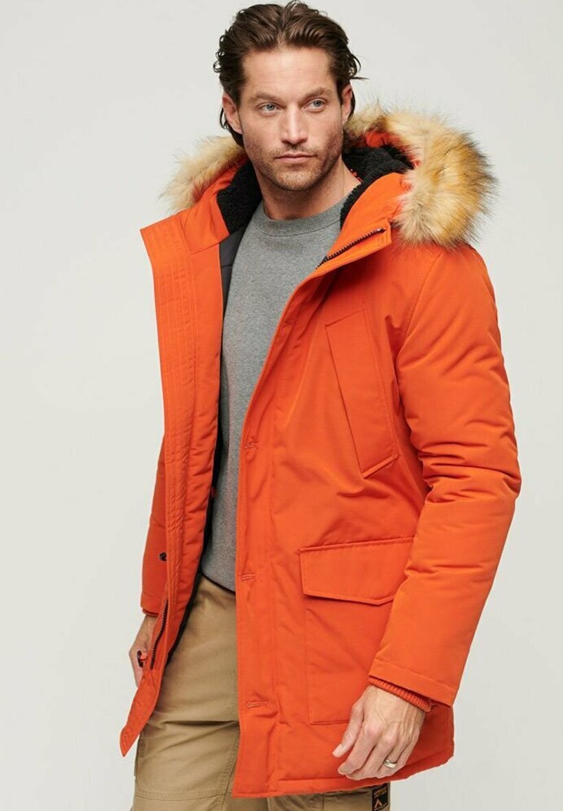 

Зимнее пальто Everest Superdry, цвет pureed pumpkin orange, Оранжевый, Зимнее пальто Everest Superdry, цвет pureed pumpkin orange