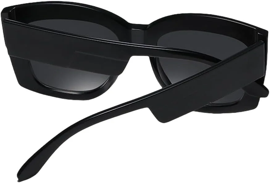 

LVTFCO Модные солнцезащитные очки для женщин, уникальные большие очки, винтажные овальные солнцезащитные очки в стиле ретро, ​​защита от УФ-излучения UV400, Red