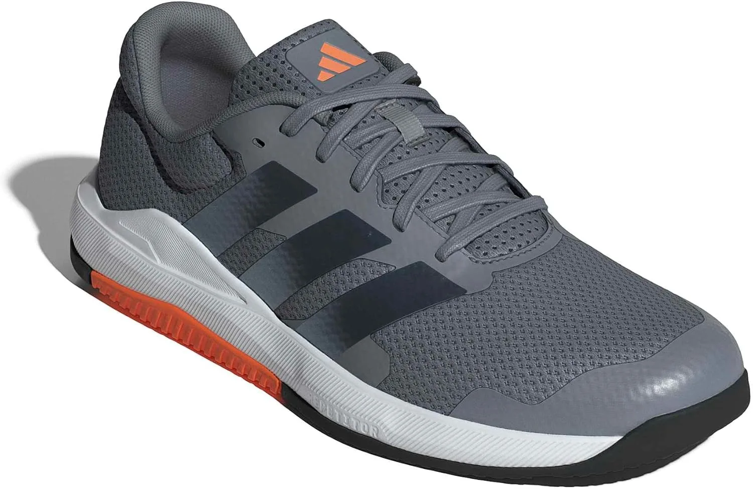 Мужские тренировочные кроссовки Adidas Dropset Base, оранжевый/серый — фото 4