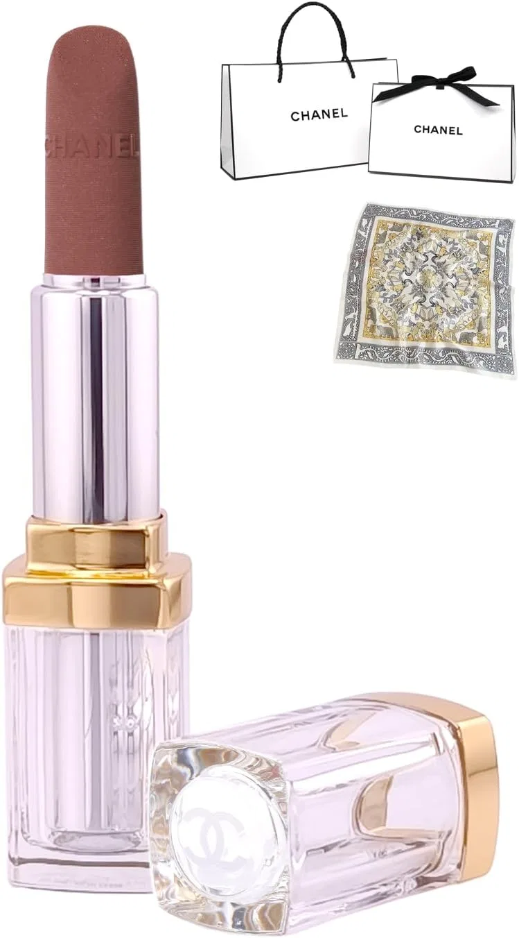 Помада Chanel Le Rouge Lipstick 22 Rouge Delica с шопером и шарфом