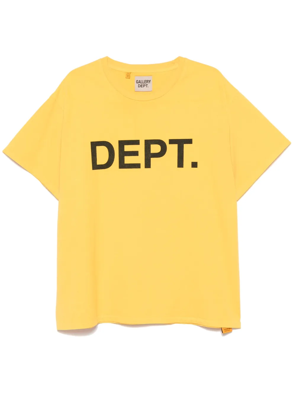 

Футболка с логотипом GALLERY DEPT., желтый