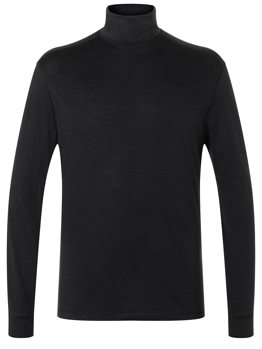 

Лонгслив super.natural Merino, черный