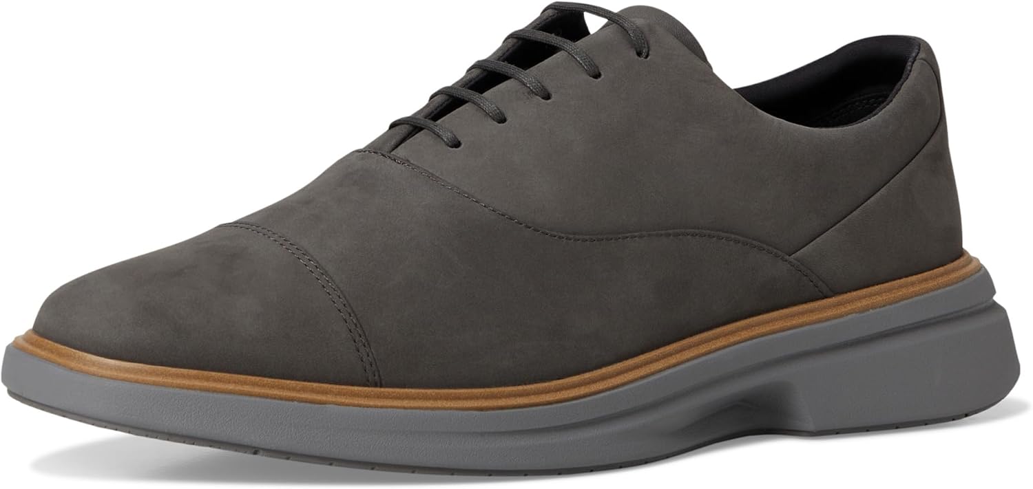Мужские оксфорды Cole Haan Originalgrand Cityspectre с кап-тоу, Raven Nubuck/Dark Natural/Quiet Shade — фото 2