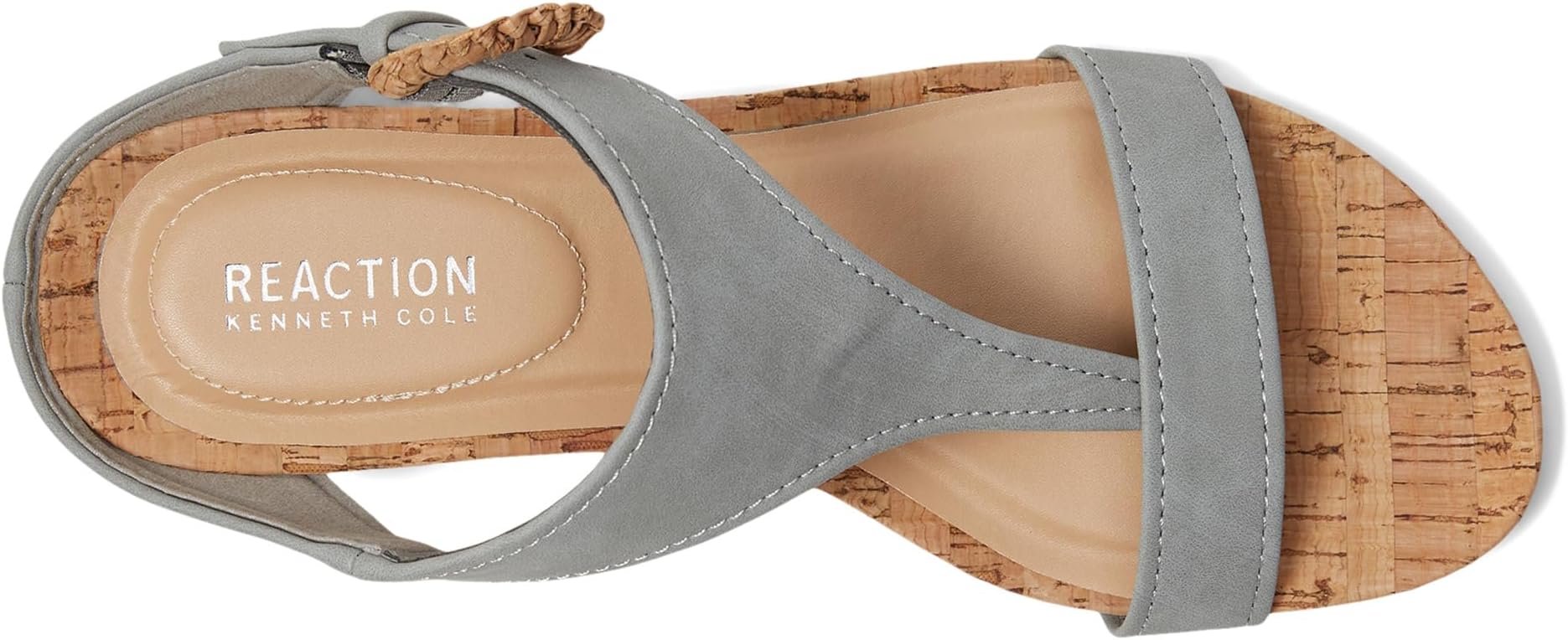 Туфли Kenneth Cole Reaction Great Buckle, цвет Aqua Grey — фото 2