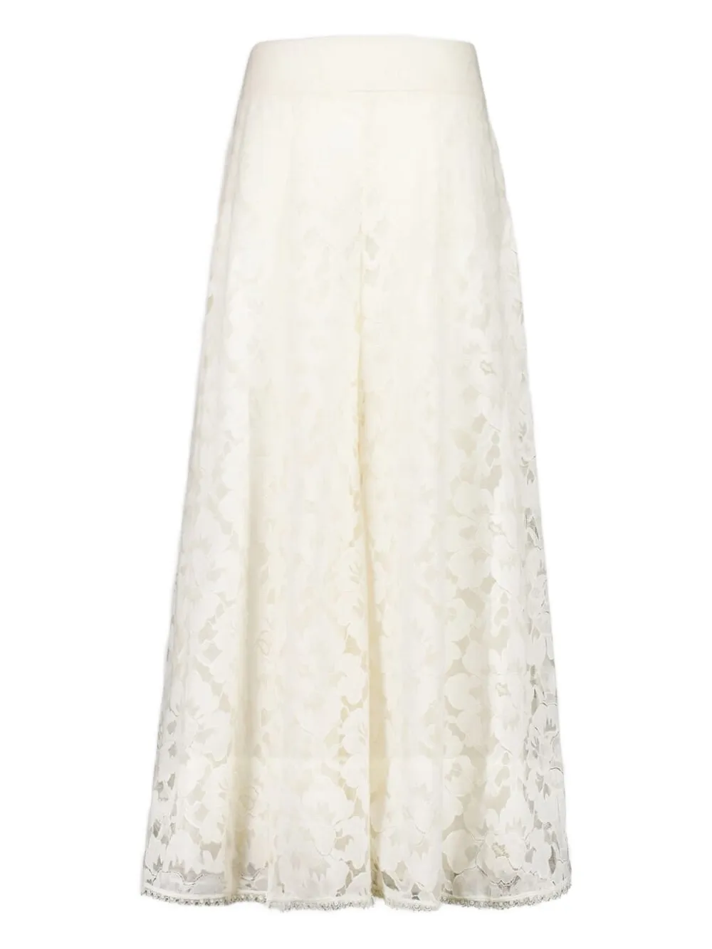 

Кружевные брюки-кюлоты ZIMMERMANN, белый
