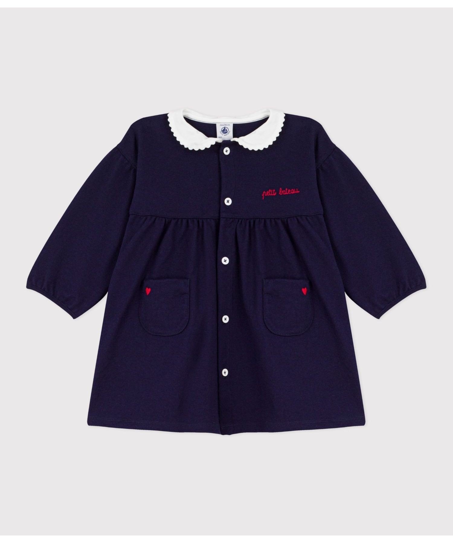 Платье один кусочек Petit Bateau, blue — фото 4