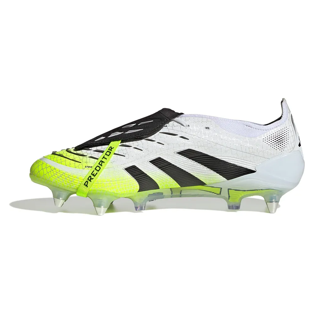Футбольные бутсы adidas Predator Elite Fold-Over Tongue SG, белый — фото 3