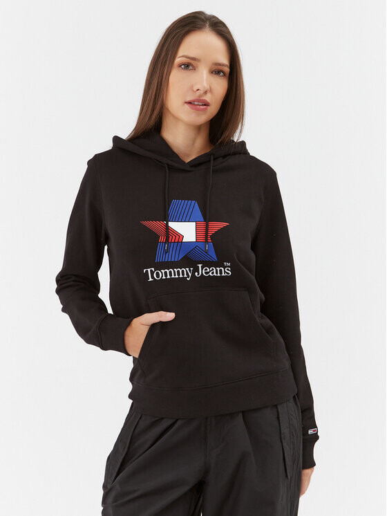 

Толстовка обычного кроя Tommy Jeans, черный