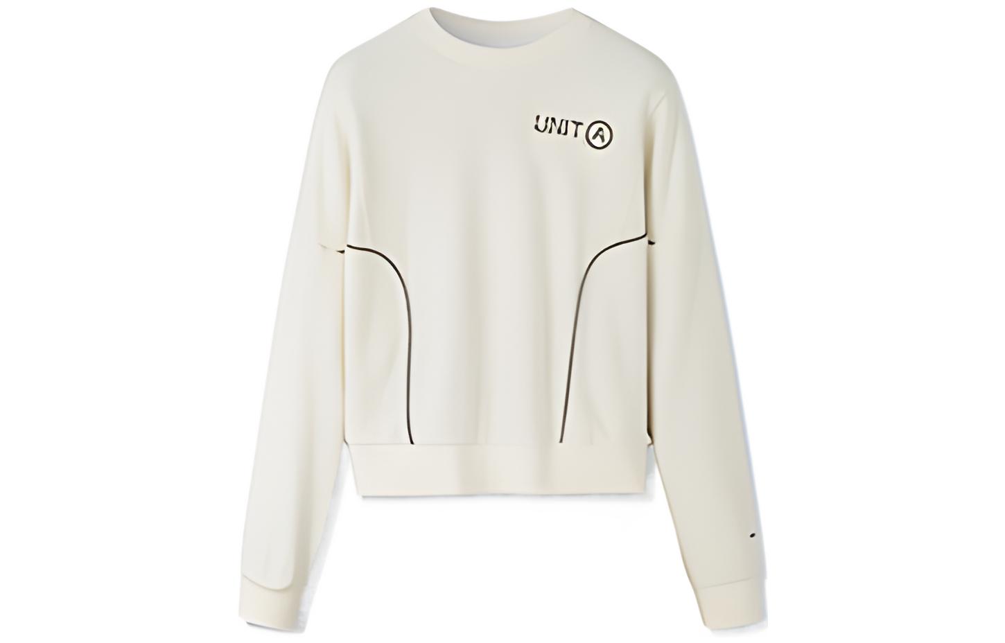 

Свитшот Anta Sports Life Collection женский светло-облачный белый