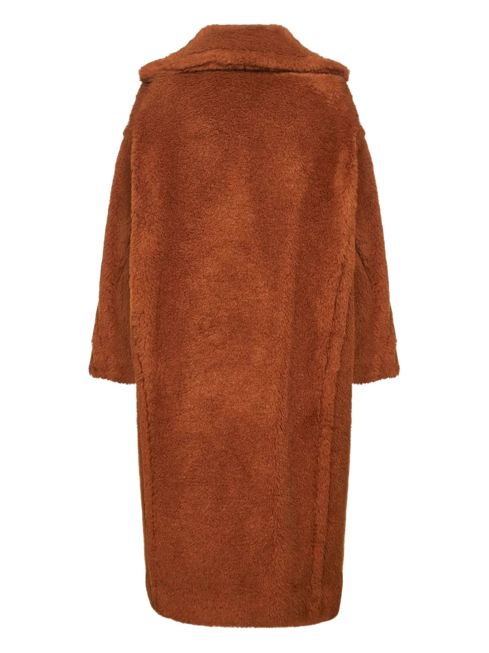 Двубортное пальто Tedgirl с лацканами Max Mara, коричневый — фото 2