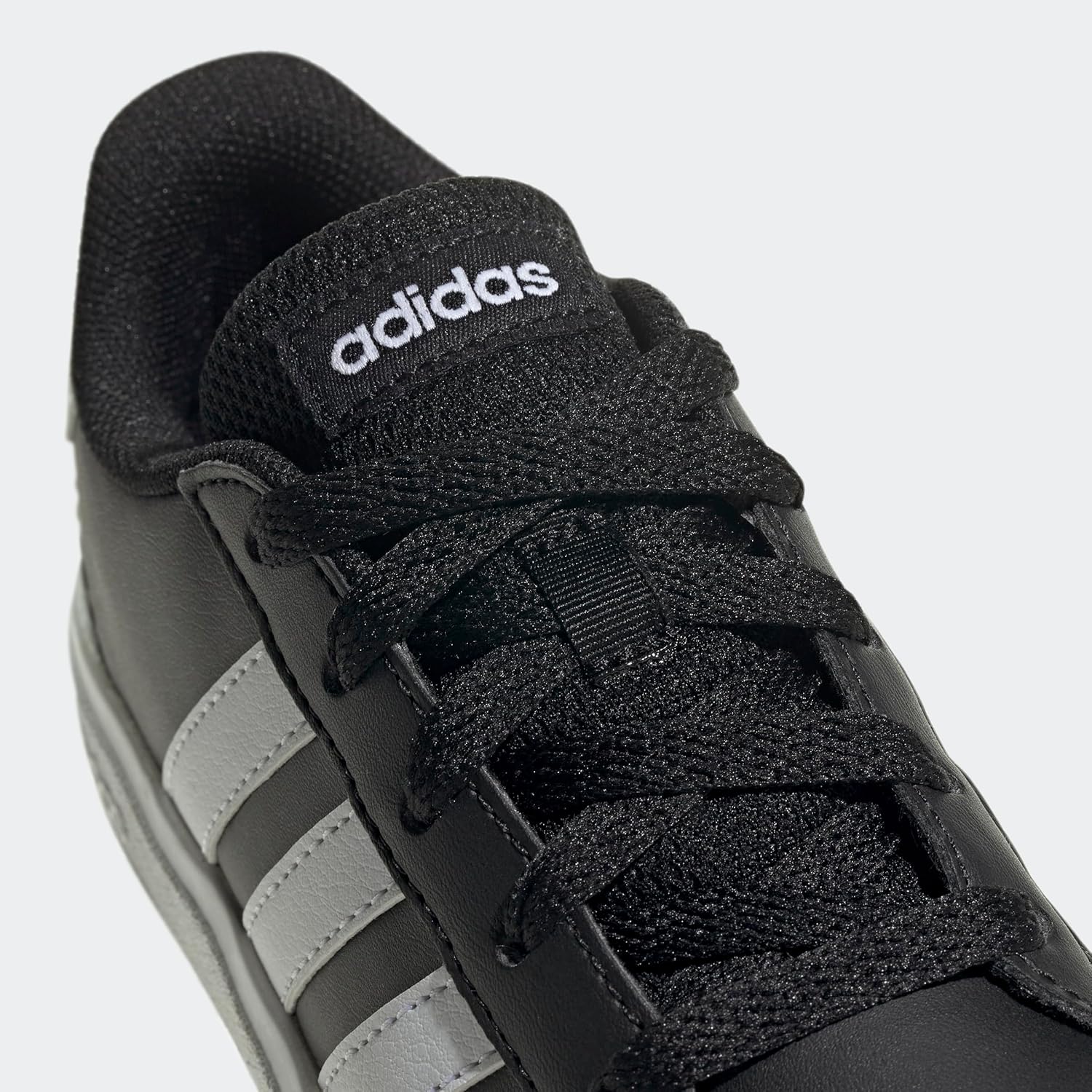 Кроссовки Adidas Grand Court 2.0 для мальчиков, черно-белый — фото 4