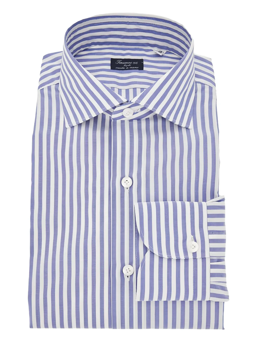 

Рубашка в полоску Finamore 1925 Napoli, синий