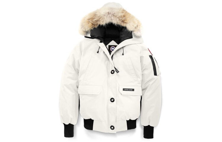 

Женский пуховик Canada Goose, белый