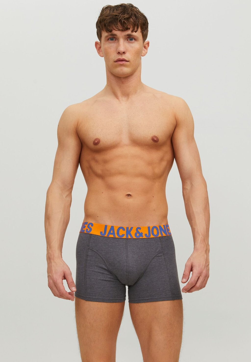 

Трусики JACCRAZY SOLID TRUNKS 3 PACK Jack & Jones, цвет black/navy blazer/black