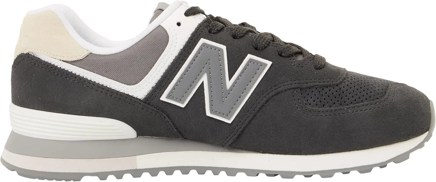 Кроссовки New Balance Herren 574, черный/розовый — фото 4