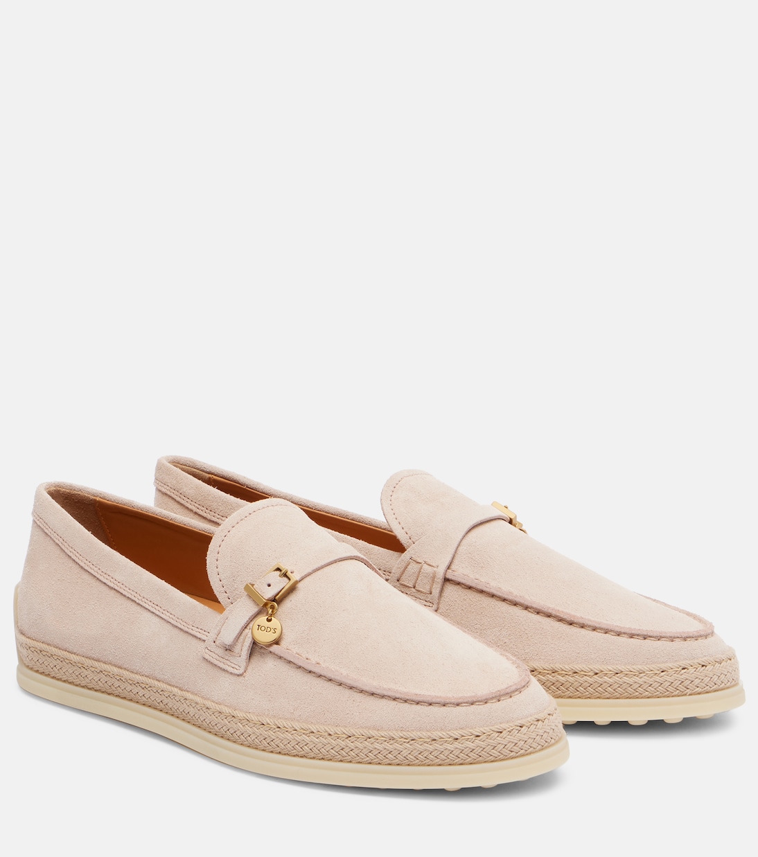 Замшевые туфли для вождения Tod's, Shadow Gray