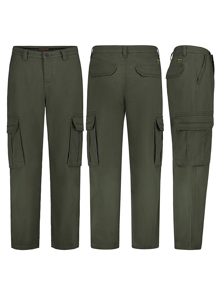 

Sublevel Брюки-карго темно-зеленого цвета