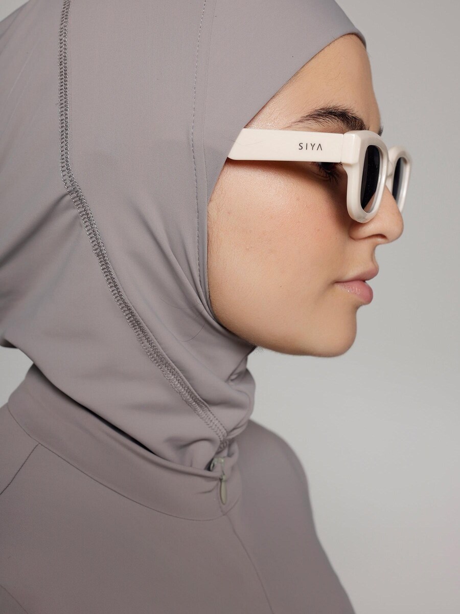 

Купальник-футболка SIYA Swimwear Hijab, серо-коричневый