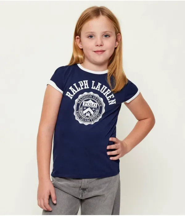 Футболка Мэдисон regular fit Polo Ralph Lauren, темно-синий